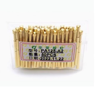 [Hàng có sẵn] 50 chiếc Đầu dò Pin thử nghiệm P125 PA125-A B D G T Q2 H J LM 2.02mm Mũi nhọn phẳng Đầu lõm Đầu thử nghiệm có thể thu vào
