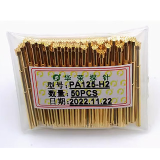 [Hàng có sẵn] 50 chiếc Đầu dò Pin thử nghiệm P125 PA125-A B D G T Q2 H J LM 2.02mm Mũi nhọn phẳng Đầu lõm Đầu thử nghiệm có thể thu vào