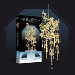 Hình ghép kim loại 3D Tiêu Dao Du  Piececool - Tình Sơn/Tuyết Thanh Hồ Lô. Đồ trang trí, trang trí, lắp ráp, mô hình, quà tặng phong cách Trung Quốc — ảnh 4