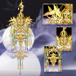 Hình ghép kim loại 3D Tiêu Dao Du  Piececool - Tình Sơn/Tuyết Thanh Hồ Lô. Đồ trang trí, trang trí, lắp ráp, mô hình, quà tặng phong cách Trung Quốc — ảnh 7