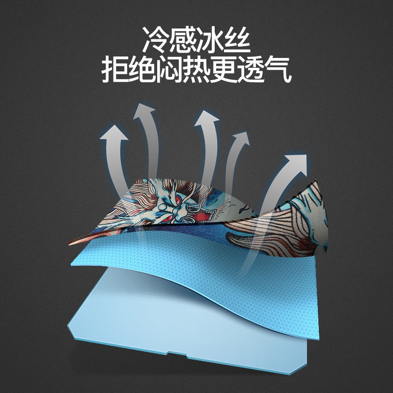Ống Tay Áo Hình Xăm Chống Tia UV  Bụi Bẩn Không Đường May Dành Cho Nam Nữ
