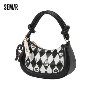 Semir Túi Túi Nữ 2024 Túi Cầm Tay Phong Cách Mới Thiết Kế Thời Trang Ý Nghĩa Túi Vui Tươi Dễ Thương Túi Hạt Đậu