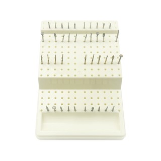 168 Lỗ Nhựa Nha Khoa Burs Hộp Khoan Kim Cương Đứng Khối Khử Trùng Vị Trí Hộp Đựng Nha Khoa Phòng Thí Nghiệm Dụng Cụ