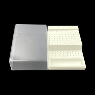 168 Lỗ Nhựa Nha Khoa Burs Hộp Khoan Kim Cương Đứng Khối Khử Trùng Vị Trí Hộp Đựng Nha Khoa Phòng Thí Nghiệm Dụng Cụ