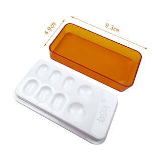 Hộp Che Nha Khoa Synthctic Nhựa Acrylic Răng Bóng Đèn Hộp Bảo Quản Màu Sắc Toning Nha Sĩ Chất Liệu Dụng Cụ Nha Khoa Sản Phẩm