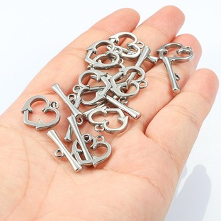 Thép không gỉ Love OT Buckle Phụ kiện trang sức DIY OT Clasps Chất liệu thủ công