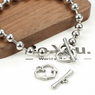 Thép không gỉ Love OT Buckle Phụ kiện trang sức DIY OT Clasps Chất liệu thủ công