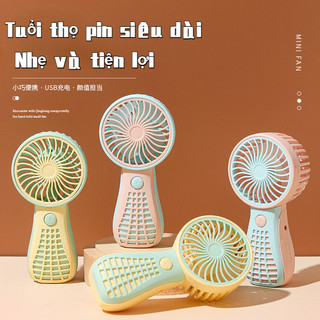 Quạt cầm tay nhỏ im lặng để bàn Quạt điện cầm tay nhỏ Quạt cầm tay ngoài trời cầm tay dành cho trẻ em và học sinh