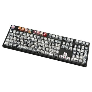 123 Phong Cách Chìa Khóa Ahegao Keycap PBT Thăng Hoa Anime Nhật Bản Keycap Cho Anh Đào Gateron Filco Kailh