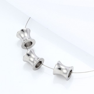 Thép không gỉ 18K Vàng xuyên lỗ Hạt hình Trumpet Phụ kiện trang sức DIY