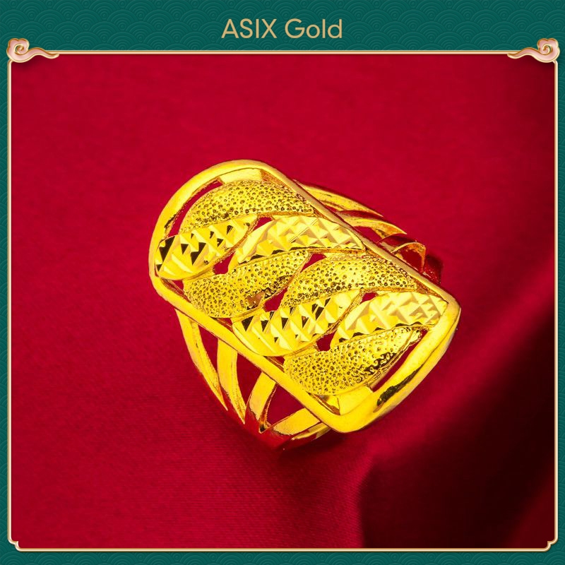 Women's Gold-Plated Ring by asixgoldpd.vn