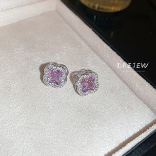 DREJEW Vòng cổ mặt dây chuyền kim cương zircon thời trang Hàn Quốc niche xương đòn chuỗi ánh sáng sang trọng vòng cổ cao cấp dành cho nữ