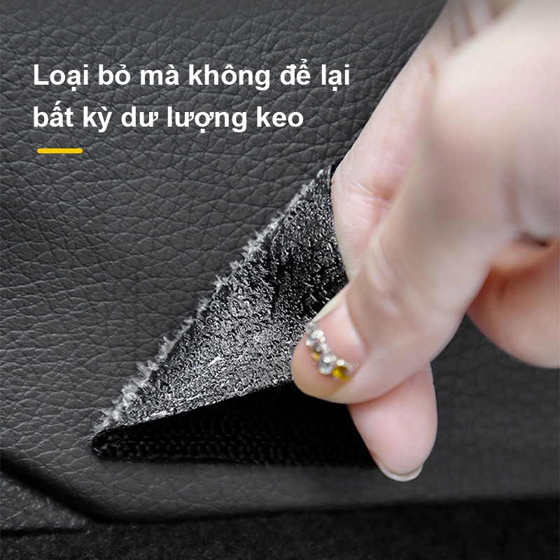 Seametal Thảm Lót Chân Ô Tô Cố Định Dán Tự Dính Dây Thảm Cố Định Miếng Dán Chống Trơn Trượt Sàn Thảm Kẹp Giữ Tay Cầm