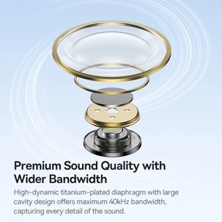 Tai nghe có dây Baseus Encok CZ20 Jack Hi-Res Type-C có Mic Tai nghe có dây