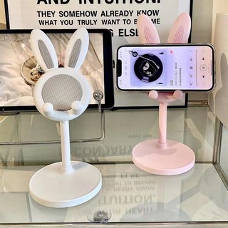 Giá Đỡ Điện Thoại Máy Tính Bảng Hình Thỏ Dễ Thương Có Thể Điều Chỉnh Chiều Cao Cho Phone Stand【Chiosala12】