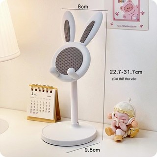 Giá Đỡ Điện Thoại Máy Tính Bảng Hình Thỏ Dễ Thương Có Thể Điều Chỉnh Chiều Cao Cho Phone Stand【Chiosala12】
