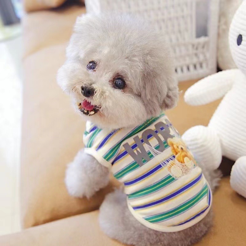 Áo ba lỗ HiPiDog chất mỏng thoáng khí thời trang cho thú cưng