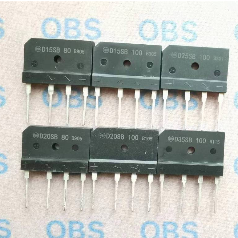 Bộ 5 Linh Kiện Điện Tử D15sb80 D15SB100 D20SB20 D20SB40 D20SB60 D20SB80 ...