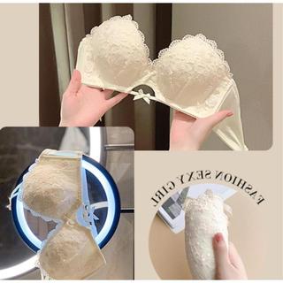 Quần Lót Bé Gái Pure Desire Ren Ngực Nhỏ Tập Hợp Để Thể Hiện Áo Ngực Lớn Hỗ Trợ Hàng Đầu Không Vòng Thép Bộ Sưu Tập Áo Ngực Cao Su