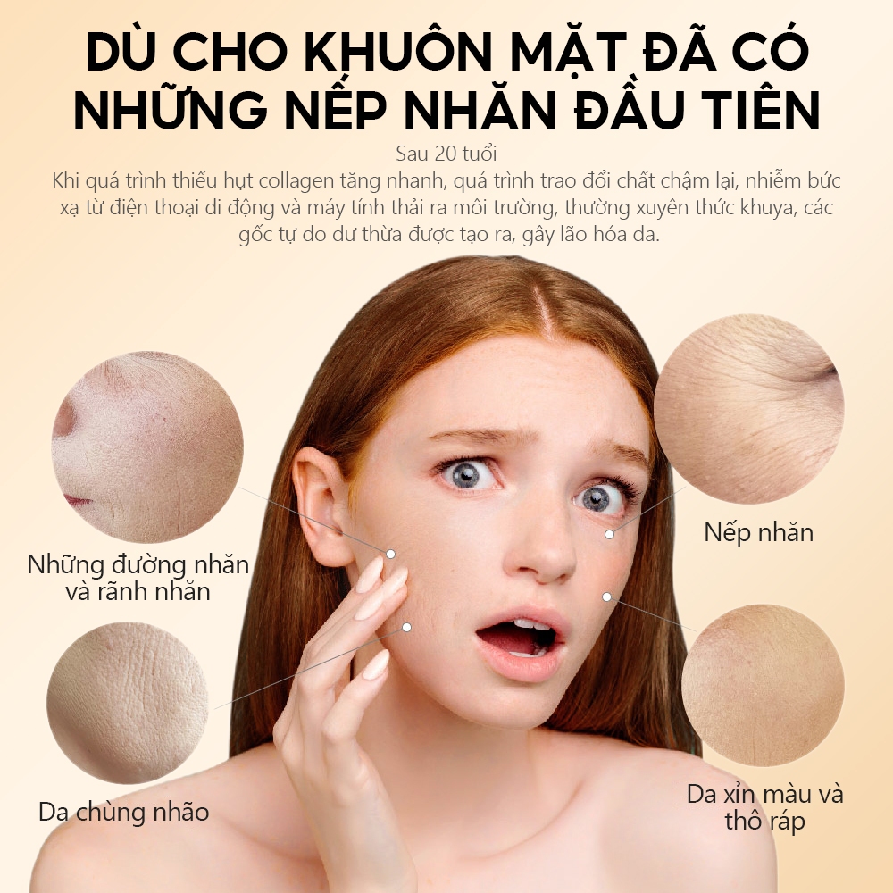 Ảnh 2.5% Gấp Đôi Retinol Tinh Chất VIBRANT GLAMOUR Chống lão hóa Giảm nếp nhăn Da săn chắc Làm sáng vết thâm 30ml 2