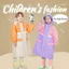 Áo mưa trẻ em phong cách Preppy Áo mưa trẻ em đi học Poncho toàn thân chống thấm nước với vị trí túi đi học