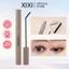 Xixi mascara kem uốn lâu trôi Slender nữ tự nhiên trang điểm mắt chống thấm nước mồ hôi nhẹ nhàng Elongating mi đen kem lông mi NO.D458
