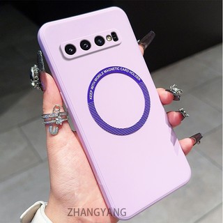 Dành cho Samsung S10 S10 Plus S10E Ốp điện thoại silicon TPU cung cấp nhiều tùy chọn màu sắc với chức năng hút từ tính đơn giản