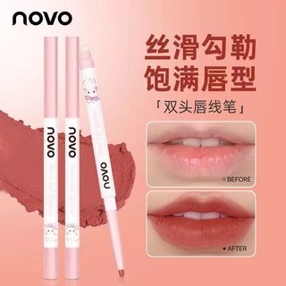 Novo Hai đầu lip Liner Tự Nhiên Mờ Mịn Chống Thấm Nước Chống Mồ Hôi Lâu Dài Ẩn Môi Đường Vẽ Hình Môi Son Môi Dính NO.6112