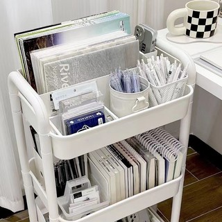 Kệ Đựng Đồ Đa Năng 3 Tầng Kệ Xe Đẩy Để Đồ 3 Tầng 4 Tầng Có Bánh Xe Di Chuyển Shelves and Racks【Chiosala12】