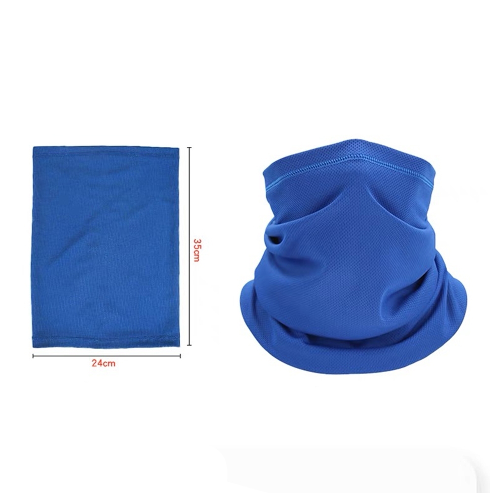 Xe Máy Xe Đạp Thể Thao Nhanh Khô Buff Mặt Khăn Chống Bụi UV Bandana Đầu Lưới Vải Đầu Khăn Mặt