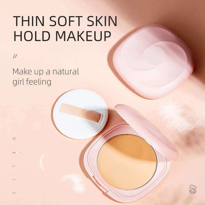 Ảnh Bột Pudaier Chống Thấm Nước Lâu Dài Full Cover Matte Setting Powder 2