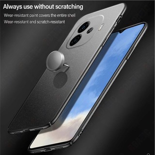 VIVO iQOO Z9 5G / Z9 Turbo / Z9 Turbo+ / Z9 Turbo Plus Vỏ Điện Thoại Kim Sa Thạch Cứng Nhựa Mỏng Chống Vân Tay Mặt Sau Mờ SYKD01