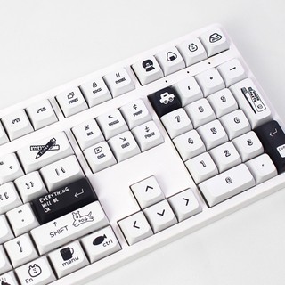 Bow Hoạt Hình Keycaps PBT Dye-sub XDA Profile Keycap Tùy Chỉnh Keycaps Tương Thích Với Cherry Gateron MX Switch