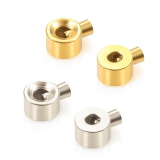 Thép không gỉ Định vị cao cấp Hạt định vị Khóa tự làm Phụ kiện Dây câu / Khóa kết thúc dây thép