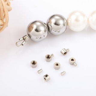 Thép không gỉ Định vị cao cấp Hạt định vị Khóa tự làm Phụ kiện Dây câu / Khóa kết thúc dây thép