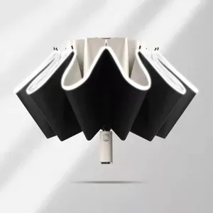 Ô dù có thể gập lại tự động 24 ngăn UV lớn có thể gập lại Tự động mở ô ngoài trời