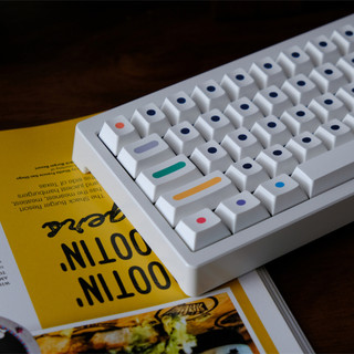 Gmk Dots Keycaps PBT Dye-sub Cherry Profile Keycap Custom Keycaps Tương thích với công tắc Cherry Gateron MX