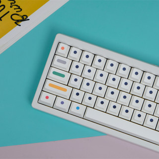 Gmk Dots Keycaps PBT Dye-sub Cherry Profile Keycap Custom Keycaps Tương thích với công tắc Cherry Gateron MX