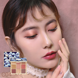 CATKIN 9 Colors Eeyshadow Bảng phấn mắt Catkin 9 màu sắc tông lì và ánh nhũ kết hợp thời trang sành