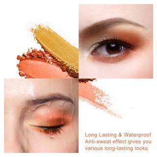 CATKIN 9 Colors Eyeshadow Bảng phấn mắt màu nhũ và lì kết hợp thời trang sành điệu thời trang