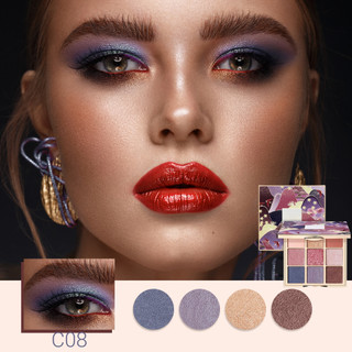 CATKIN 9 Color Eyeshadow Bảng phấn mắt cao cấp dùng trang điểm với nhiều màu tùy chọn
