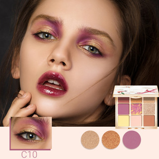 CATKIN 9 Color Eyeshadow Bảng phấn mắt cao cấp dùng trang điểm với nhiều màu tùy chọn