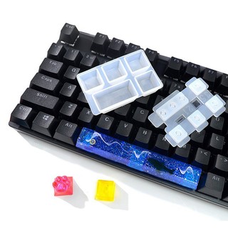 Diy Keycaps Khuôn Ctrl Thanh Không Gian Giọt Keo Mèo Móng Vuốt Khuôn Nhựa Khuôn Silicon