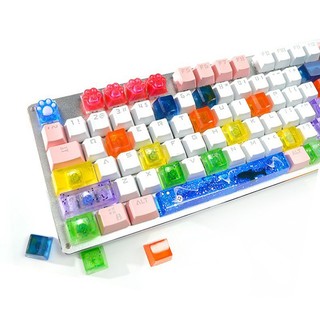 Diy Keycaps Khuôn Ctrl Thanh Không Gian Giọt Keo Mèo Móng Vuốt Khuôn Nhựa Khuôn Silicon
