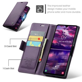 Ốp Lưng Da Cho Samsung Galaxy A50 A30s A50s A33 A34 A35 A40 A70 A70s A71 A51 M40s A52 A52s A53 A54 A55 A32 A72 A73 A515f A5260 M32 5g Flip Wallet Khe Cắm Thẻ Đứng