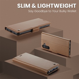 Ốp Da Cho Samsung Galaxy S20 S21 S22 S23 + Plus Pro Ultra FE Flip Wallet Khe Cắm Thẻ Đứng Vỏ Chống Sốc