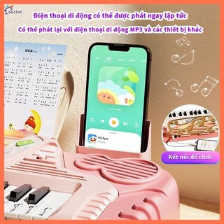 Bé Gái Mầm Non Đồ Chơi Giáo Dục 37 Phím Điện Tử Kỹ Thuật Số Mini Piano Đồ Chơi Giáo Dục Âm Nhạc Instru