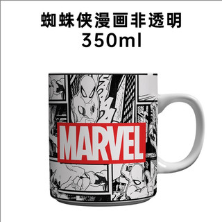 Cốc sứ tráng /Cốc gốm sứ dung tích lớn Marvel Cup Spiderman Hulk 350ml