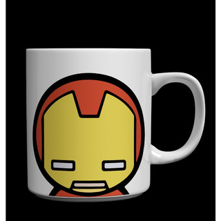 Cốc sứ tráng /Cốc gốm sứ dung tích lớn Marvel Cup Spiderman Hulk 350ml