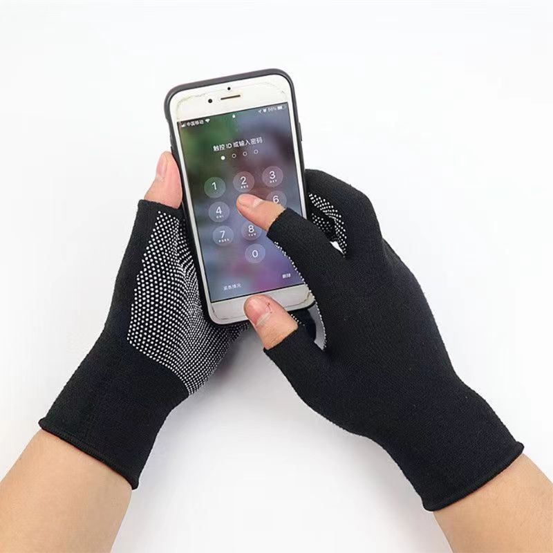 Găng Tay Đi Xe Đạp Chống Nắng Mùa Hè SEAMETAL Chấm Chống Trơn Trượt Đi Xe Thể Thao Ngoài Trời Nửa Ngón Găng Tay Xe Đạp Thoáng